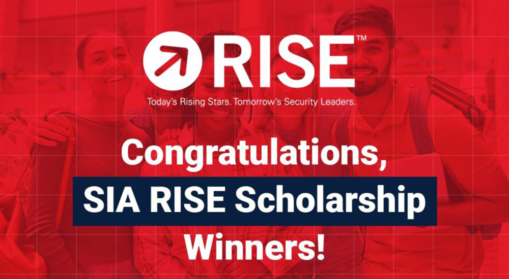 Security Industry Association announces SIA RISE Scholarship winners 