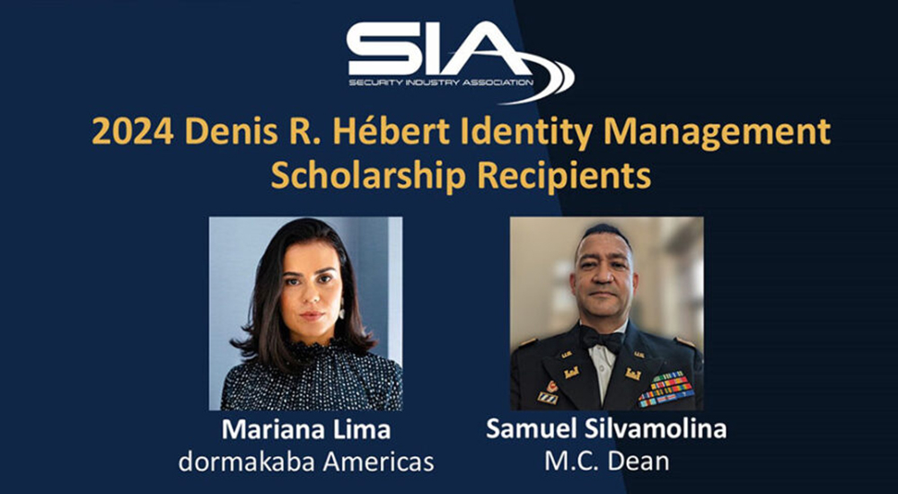 SIA announces winners of 2024 Denis R. Hébert Identity Management Scholarship